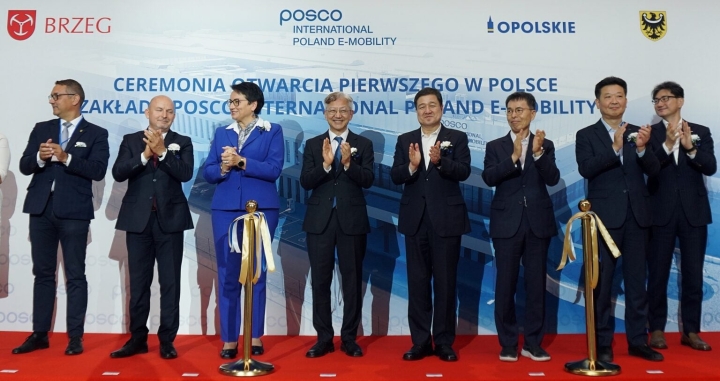 Posco International открывает завод в Польше, укрепляя позиции на рынке электромобилей ЕС